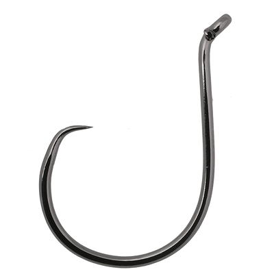 Mustad Classic 1X Strong Offset Circle Hook - Size 8/0 - 5 Pack