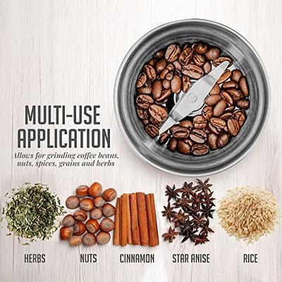 Grinder Coffee Electric Burr Spice Bean Mill Grind Blender Nut Herb Crusher