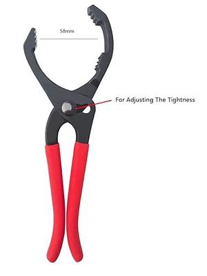 Shonee 2PCS Adjustable Oil Filter Pliers Set, 10&12 Universal Oil Filter  Wrench, Multifunction Oil Filter Removal Tool, Ideal For Engine Filters,  Conduit, & Fittings - Yahoo Shopping