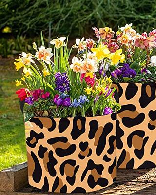 10 Gal Grow Bag with Handles- Leopard Animal Skin Print Yellow Sunflowers Plant  Growing Bags Breathable Fabric Flower Planter Pot for Garden Patio Spring  Blossoms Floral Tomato Potato Planting Bag - Yahoo Shopping