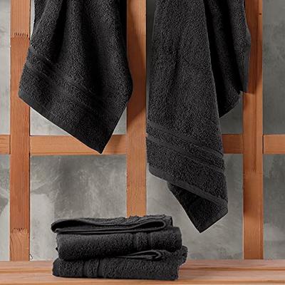 BLC 100% Cotton Bath Towels 6 Pack 2 Bath Towels, 2 Hand Towels