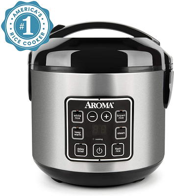 Aroma 6 Cup Pot Style Rice Cooker Red - Office Depot