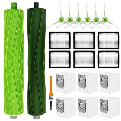 Xox-pices et accessoires irobot roomba i3 i4 i7 i7+/i7 pluss j7 e3 e5 e6 e7  aspirør restock,i,e,& j-serien kit de remplacement de filtre de brosse l