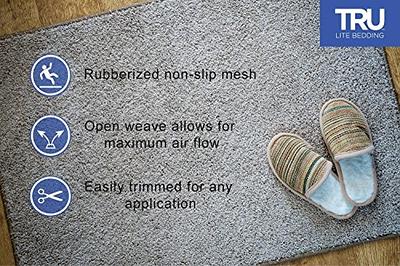 TRU Lite Bedding Extra Strong Non-Slip Mattress Grip Pad - Heavy Duty Rug  Pad - Secures Carpets