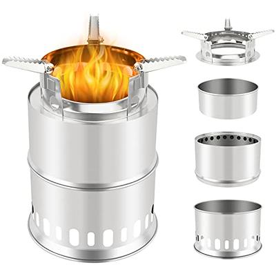 Portable Camping Stove, Butane Gas Stove with Carrying Case for Cooking,  Picnics, Hiking, BBQ