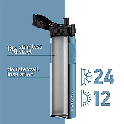 qbottle Insulated Water Bottles with Spout Lid – Stainless Steel Water  Bottle – Leak Proof Metal Water Bottle – No Sweat – Reusable – Maya Blue,  23.6 oz - Yahoo Shopping