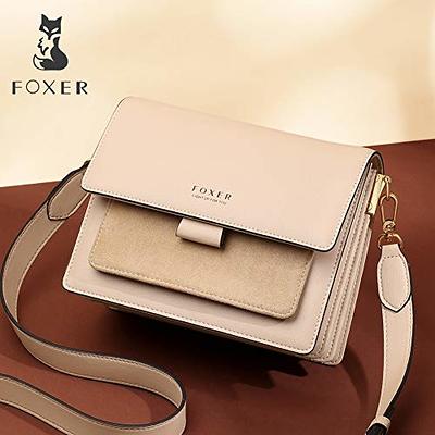 Foxer Women's Leather Top Handle Handbag