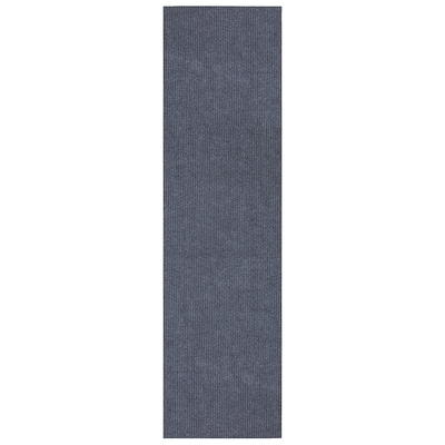 Waterproof Non-Slip Rubberback Solid Gray Indoor/Outdoor Rug Ottomanson Rug Size: Runner 2'7'' x 5