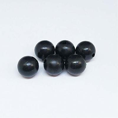 200pcs/pack Soft Rubber Black Fishing Beads Round Plastic Rig Beads 10mm  Carp Fishing Gear Accessory - Yahoo Shopping