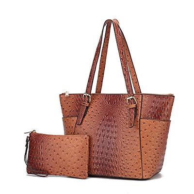 MKF Crossbody Bag for Women – PU Leather Pocketbook Handbag Triple  Compartment Messenger Purse – Shoulder Strap Beige - Yahoo Shopping