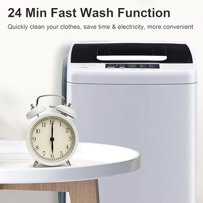 COSTWAY Portable Washing Machine, 2-in-1 Laundry Washer and Spin Combo with  10 Programs, 8.8lbs Capacity, Drain Pump and LED Display, Full Automatic  Washer for Apartment, RVs, Dorm, White - Yahoo Shopping