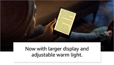 Kindle Paperwhite (16 GB) – Now with a larger display, adjustable  warm light, increased battery life, and faster page turns – Denim