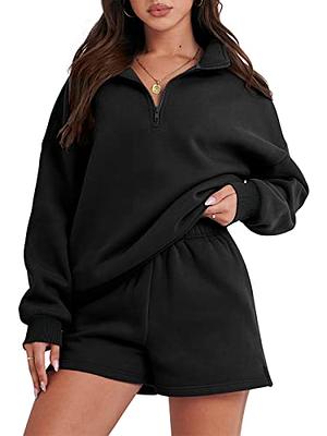  ANRABESS Womens 2 Piece Outfits Oversized Sweatsuit