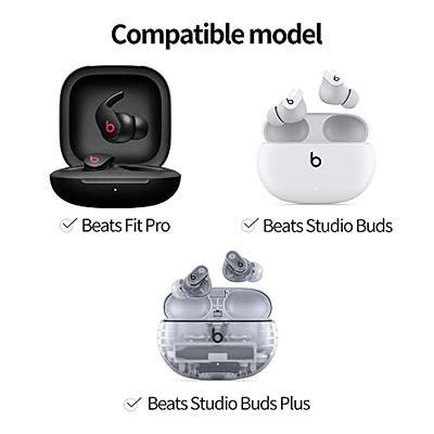 Beats Studio Buds/Studio Buds Plus Case 2021/2023, [Secure Lock] OTOPO Cool  Beats Studio Buds+ Protective Case Cover Men Women with Keychain for New