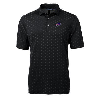 Mens NFL Team Apparel BUFFALO BILLS Football Polo Golf Shirt BLACK –