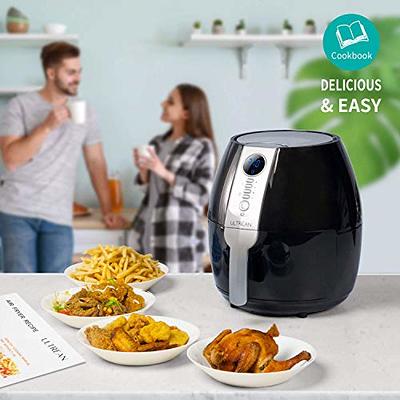 Silicone Air Fryer Liners For Ultrean 4.2 Qt - 6 Qt Air Fryer