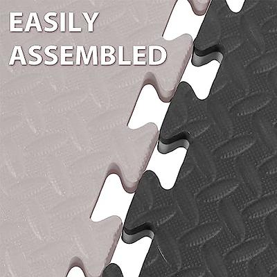 Prosourcefit Extra Thick Puzzle Exercise Mat 1, Eva Foam Interlocking Tiles