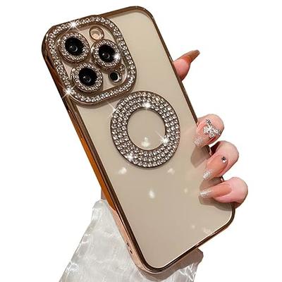 JETech Glitter Case for iPhone 15 Pro Max 6.7-Inch, Bling Phone