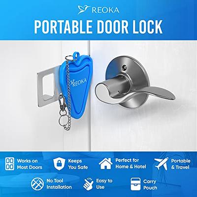 Door Lock Security For Travel Portable Door Lock Stoppers Hotel