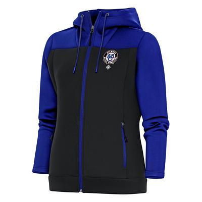 Antigua Men's Chicago Cubs Royal Legacy Full Zip Hoodie