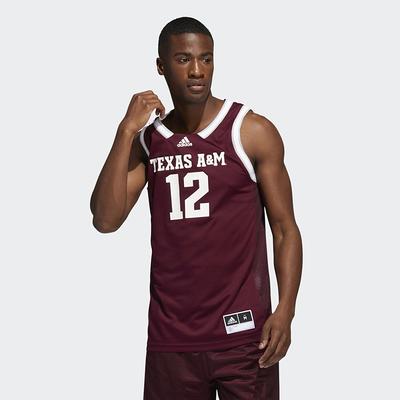 adidas Aggies Swingman Jersey - White | Men's Basketball | adidas US