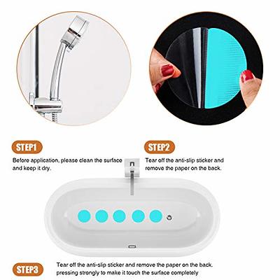 Bath Tub Safety Strips Shower Stickers Anti Slip Self-Adhesive Non Slip S  Shaped
