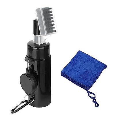 Cleaning Brush For Golf Club With Carabiner Groove Sharpener