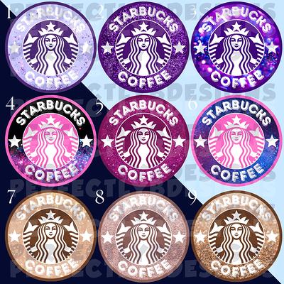 Starbucks Coffee Brand Logo Car Skateboard Luggage Computer Decal Stickers  Set