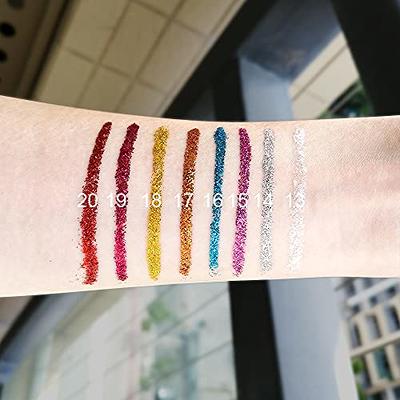 evpct 8 Colors Liquid Glitter Eyeliner Liquid Sets Glitter Eye