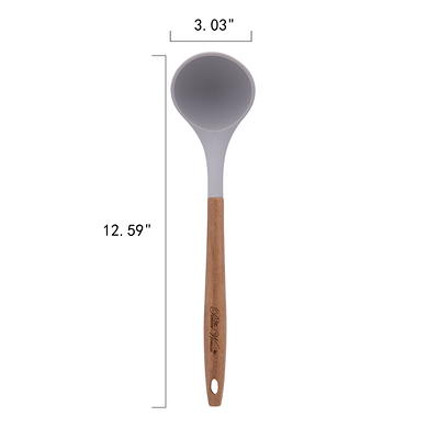 Kaluns Gray Utensils Wood and Silicone Cooking Utensil Set (Set of 21)