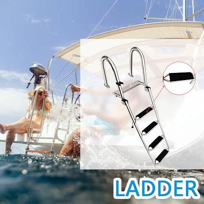 Custom Pontoon Boat Folding Ladder