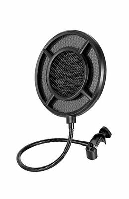 Razer Seiren Mini Pop Filter - 4 Inch 3 Layers Windscreen with Flexible  360° Gooseneck Clip Compatible with Razer Seiren Mini Mic by YOUSHARES