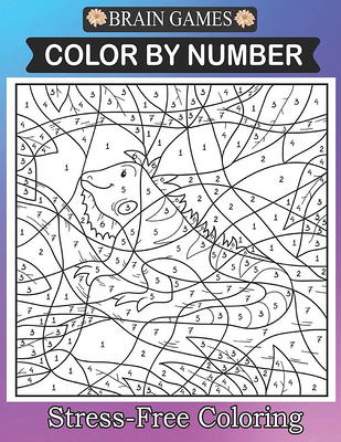 Color By Numbers Coloring Book For Kids Ages 4-8: Large Print Flowers,  Birds, Animals, And Beautiful Natural Scenes Color By Number Coloring Books  For Kids Ages 4-8 - Yahoo Shopping