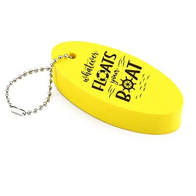 YODOCAMP Floats Your Boat Funny Foam Floating Keychain Gift For