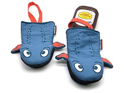 The Sauce Salmon Sauce Extraction Dual Purpose Oven Mitt 2-Pack I Cute Oven  Mitt I Kitchen Companion, Funny Oven Mitts, Pot Holders