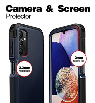 SURITCH for Samsung Galaxy S23 Plus Case, [Built-in Screen Protector]  [Dual-Layer Protection ] Full Protection Shockproof Rugged Bumper Phone  Cover