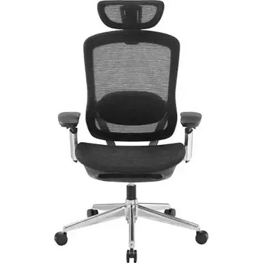 Posture Chair With Adjustable Arms Black - Boss Office Products : Target