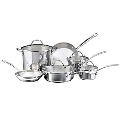 Farberware Dishwasher Safe Nonstick 15-Piece Cookware Set, Red - Yahoo  Shopping