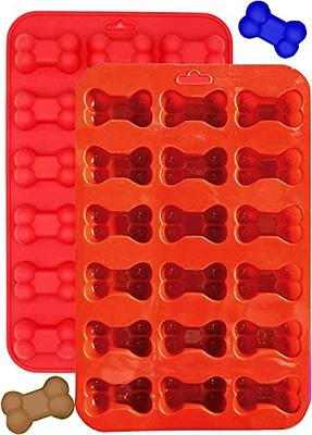 Dog Bone 3 in 1 Silicone Baking Treat Tray (2-Pack)