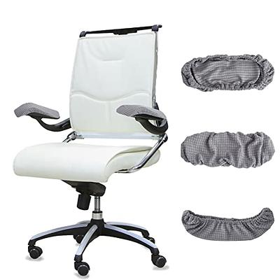 AHANDMAKER 2 Pairs Office Chair Armrest Covers, Polyester Removable Computer  Chair Arm Rest Slipcovers, Replacement Covers for Desk Chair, Computer Chair,  Rotating Chair, Gaming Chairs, Gray - Yahoo Shopping