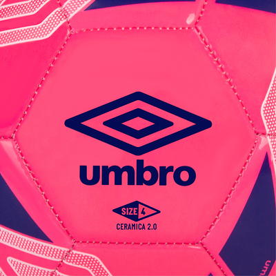 Umbro Neo Size 4 Soccer Ball for Kids 8-12 Years, Blue 