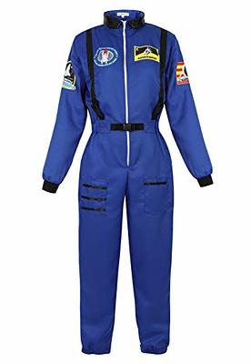 frawirshau Astronaut Costume Adult Women Blue Space Suit Blue Astronaut  Costume Womens Space Suit Size S - Yahoo Shopping