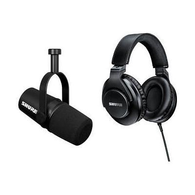 Shure MV7 Podcast Microphone Kit with Mic Stand and Headphones (Black) MV7-K  - Yahoo Shopping