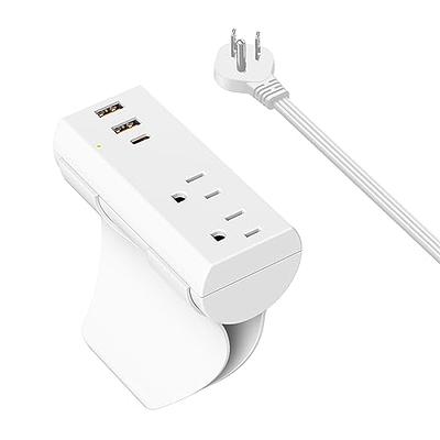 Tech Impressions Power Strip Cube with 5 AC Outlets & 4 USB Ports