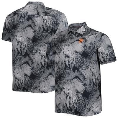 San Francisco Giants Tommy Bahama Silk Camp Button-Up Shirt - Black