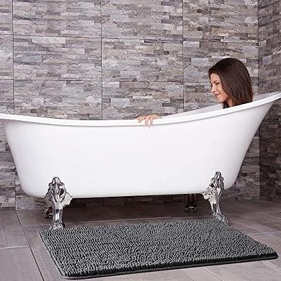 Bathroom Rug Bath Mat 59x20 Non-Slip Soft Long Shower Rug Plush