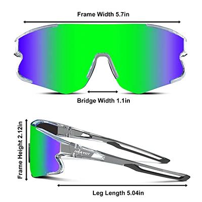 DUBERY Polarized Cycling Sunglasses for Men Women Cycling Sport