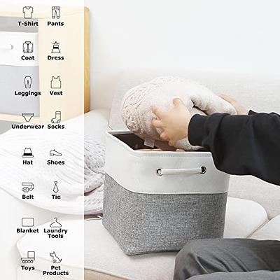 11/13 Cube Storage Bins Fabric Storage Basket