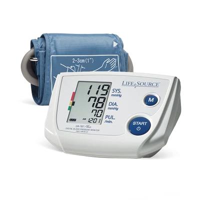 Upper arm blood pressure monitor - comfortable and exact