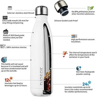 BJPKPK Stainless Steel Water Bottles 25oz Kids Insulated Water